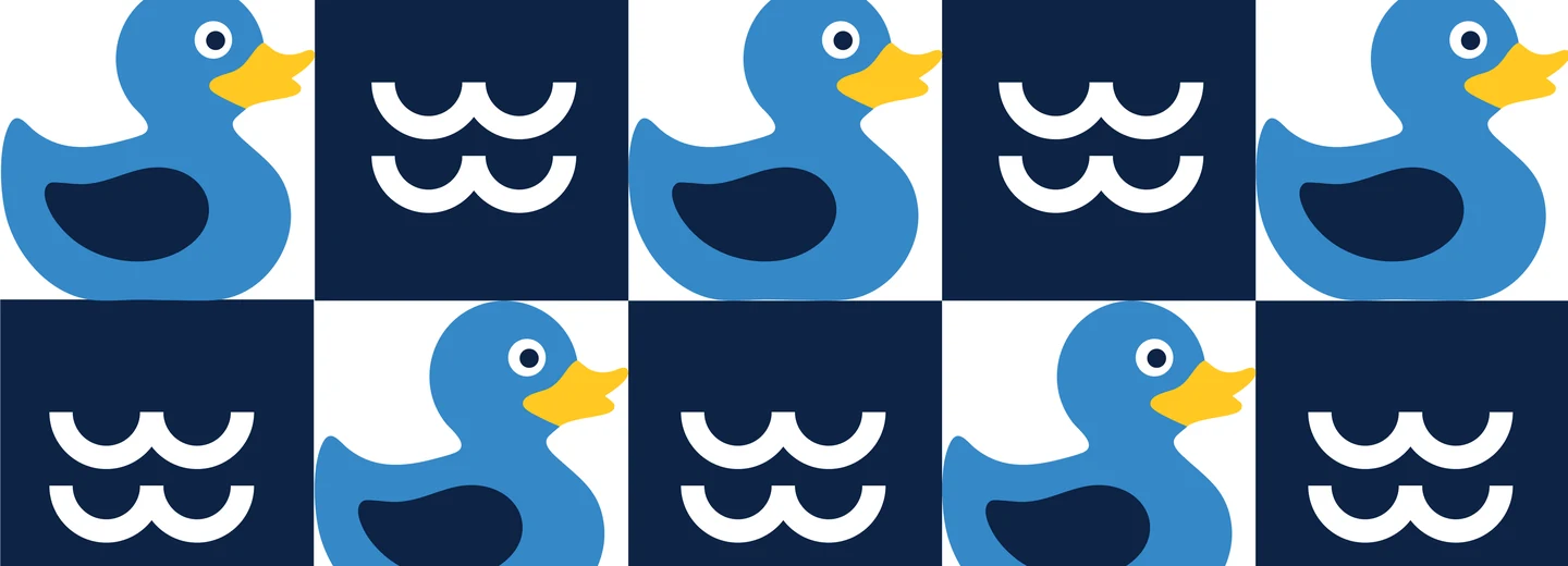Joana the duck becomes a repeatable pattern.
